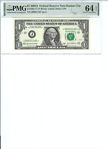 2003 $1 FRN FR1931-J* PMG 64 EPQ�A�J���U�X�V�e�B * S/N J00031145* �ɒ��ӂ��Ă��������B