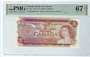 1974 $2 Ji_AJi_s PMG 67 EPQ BC-47a NC[ GUxX 2 