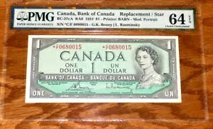 1954 Ji_ 1 hX^[ *CF BC-37cA PMG 64 EPQ 