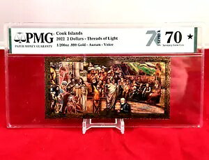 2022 NbN $2 ̎ 1/200 IX .999 S[h I[ {CX PMG 70