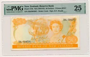 �j���[�W�[�����h���� 50 �h�� 1989 PMG VF 25 ���ɏ㎿