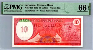 �X���i�� 10 �O���f�� 1982 PMG 66 EPQ GEM UNC �s�b�N# 126