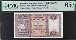 1940 XoLA 50 R P9s ʉݕW{ UNC PMG 65