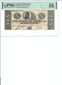 1862 N $10 c ~bWAW[WAB PMG 55 AUAȑOɎtĂ܂B