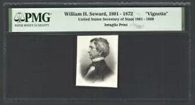 米国、国務長官ウィリアム H. スワード 1801-1872 ビネット プルーフ