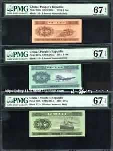 PMG67  1953 la 1 2 5 tF Zbg 3  UNCAl