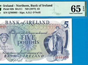 �A�C�������h-�k��-5 �|���h-�󏭓��t 1977-P.62b **PMG 65 EPQ GEM UNC**�g�b�v �|�b�v**