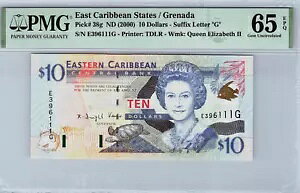 ���A�I���J���u���� $10 �h�� 2000 �s�b�N 38g �O���i�_ PMG 65EPQ ��� UNC