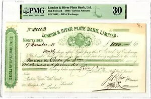 �E���O�A�C London & River Plate Bank Ltd �����e�r�f�I 1888 PMG 30 ��`
