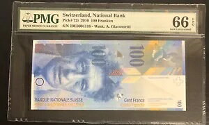 XCX 100 tP 2010 sbNԍ 72i PCGS: 66 EPQ GEM UNCB (#1883)