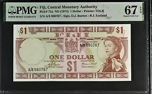 tBW[ 1 h 1974 P 71a TOP POP 3 ̂ UNC PMG 67 EPQ