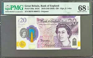 CMX 20 |h|}[ 2018 LOW # 000072 P-396a SUPBWF UNC PMG 68 EPQ