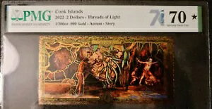 2022 NbN $2 Xbh Iu Cg 1/200 I[ .999 S[h - Xg[[ PMG 70