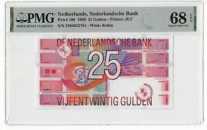 I_ 25 Of 1989 Unc pn 100 PMG 68 EPQA 24