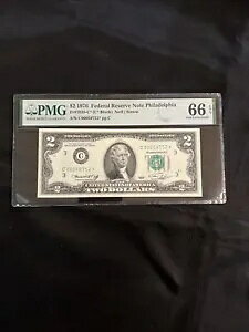 1976 $2 AM *  tBftBA lt/TC C00059752* PMG 66EPQ