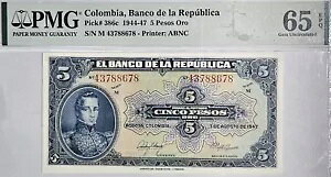 �ؖ������� 5 �y�\ �S�[���h 07.08.1947 �R�����r�A PMG 65EPQ �s�b�N# 386c