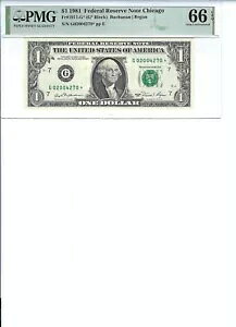 1981 $1 FRN FR1911-G* PMG 66 EPQ�A�V�J�S * S/N G02004270* �ɒ��ӂ��Ă��������B
