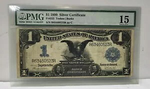1899 US $1 �u���b�N �C�[�O�� �V���o�[ �ؖ��� PMG Choice Fine