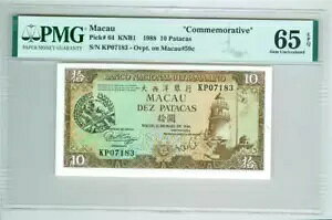 }JI 1988 10 p^JLO P-64 Ovpt.OvE}JIp PMG MS-65