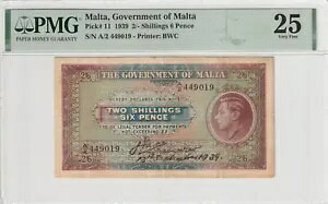 �}���^ 1939 2 �V�����O PMG �F�莆�� VF 25 �s�b�N 11