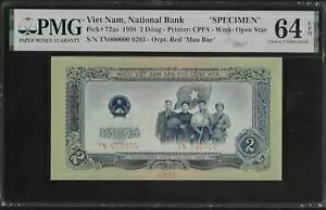 xgi P-72as 2 h 1958 W{ PMG 64 EPQ