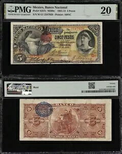 1908 LVRs 5 y\V[Y GI P #S257c PMG VF 20