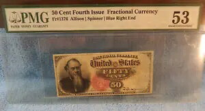  4  50 Zg[ʉݐE[ Fr# 1376 PMG AU53