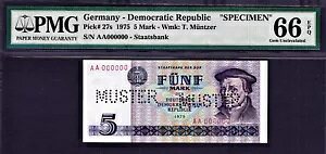 hCcADDR 5 }[N 1975 }X^[ (W{) Pick-27s GEM UNC PMG 66 EPQ