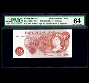 1966(ND)�C�M���X QE II 10 �V�����O B311 P-373c* REPLACEMENT/STAR PMG 64