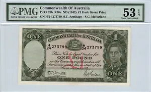 �I�[�X�g�����A 1942 �A�[�~�e�[�W & �}�N�t�@�[���� 1 �|���h - PMG AU 53 EPQ