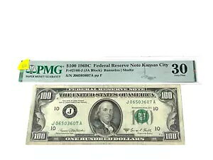 1969C $100 100 hAAMs JUX 'PMG 30 VF (126)