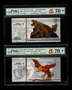 yA (2x5g) 2020 PMG 70 `Ci Vo[ - 15 NLO - N̗ǂb