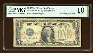 DBR 1928 $1 Vo[ t@j[obN X^[ Fr. 1600* PMG VG-10 VA *02649366A