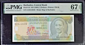 �o���o�h�X 1993 �s�b�N# 43 5 �h�� PMG �O���[�h�̋ɏ�̕�� UNC 67 EPQ �g�b�v �|�b�v �I�u 1!