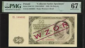 |[h W{ 50 YeB` 1948 PMG 67 EPQ UNC P#CS1 138