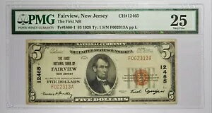 1929 N tFAr[ j[W[W[Bt@[Xg iVis $5 PMG VF25