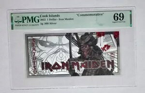 2022 NbN $1 5g - ACAECf - p - PMG 69 .999 t@C Vo[ m[g