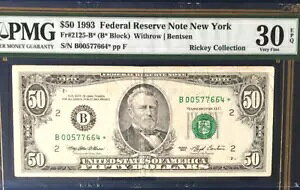 1993 $50 PMG30 EPQ ɏ㎿ȘAMs *X^[* m[g j[[Ns 9086