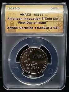 2019-D fEFABAJ Cmx[V h ANACS MS67 s DE