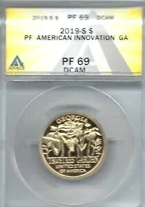 2019-S $1 American Innovators GA ANACS �F�؍ς� PF 69 �h��
