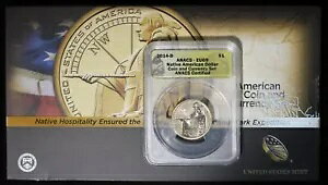 2014-D $1 �R�C���ƒʉ݃Z�b�g - �h���R�C���� ANACS EU-69 MINT0739/BH