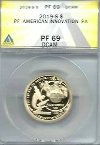 2019-S $1 American Innovators PA ANACS �F�؍ς� PF 69 �h��
