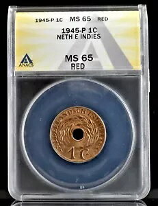 1945-P 1c I_Ch yj[ ANACS MS65 bh