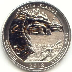 2018 S APOSTLE ISLAND ANACS PF 69 fB[vJBo[XVo[NH[^[B