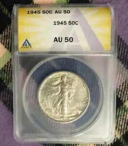 1945N ANACS AU 50 oeBEH[LO Vo[ n[t_[AAJ Vo[ 50 Zg RC