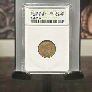 1928-S �����J�[�� 1C ANACS �F�� AU �ڍ� ���ς݃\�[�v�{�b�N�X �z���_�[
