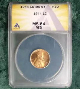 1944 ANACS MS 64 bh J[ EB[g ZgAF MS64 RD 1 Zg RC