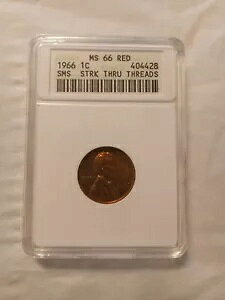 1966 SMS J[ ZglWɓ˂h ANACS MS 66 RD