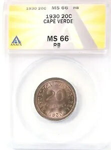 1930 J[{xf 20 Z^{X WF  bh uE ANACS MS66 RB