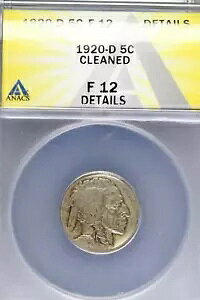 1920 D obt@[ jbP ANACS F12 ڍ - *DoubleJCoins* 8007-21